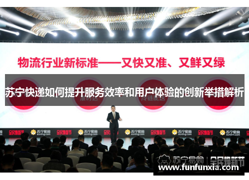 苏宁快递如何提升服务效率和用户体验的创新举措解析